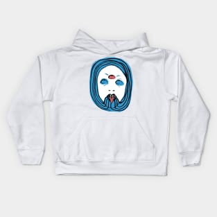 Third eye open Kids Hoodie